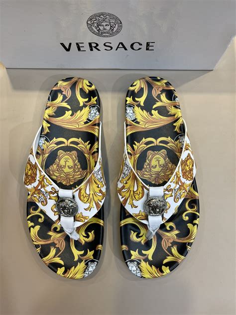 versace designer slippers|versace slippers for sale.